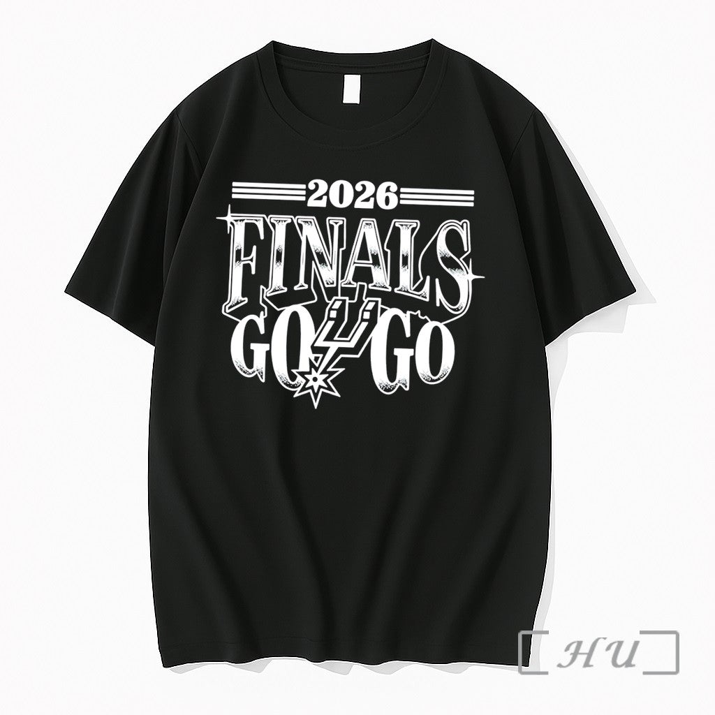 Officials San Antonio Spurs 2026 Finals Go Spurs Go Tee