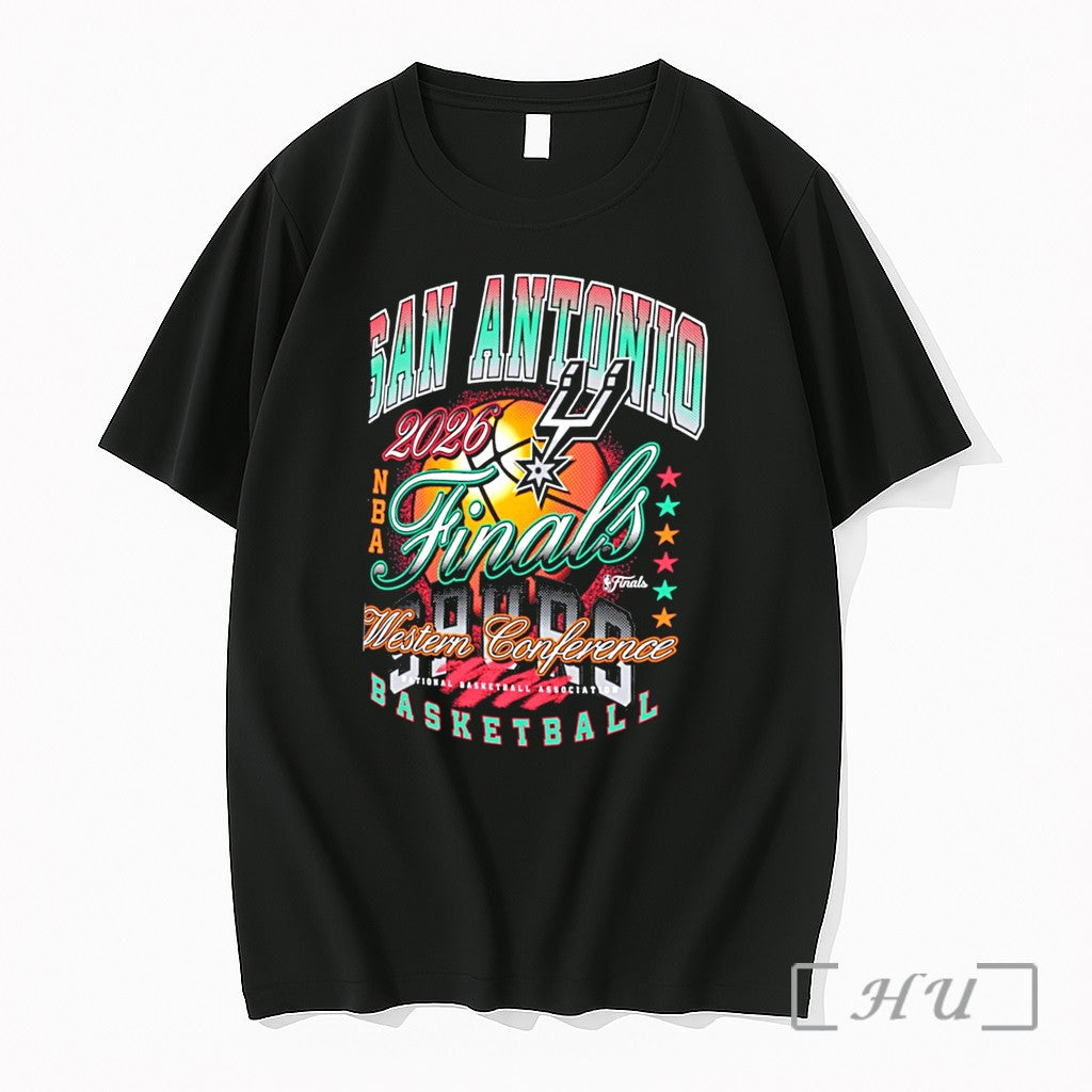 Officials San Antonio Spurs 2026 Nba Finals Fiesta Explosion Foundation Tee Premium T Shirts Sweater
