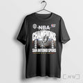 Officials San Antonio Spurs 2026 Nba Southwest Division Champions Locker Room Logo Premium T Shirts