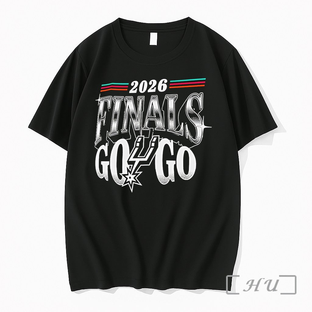 Officials San Antonio Spurs Basketball Nba 2026 Finals Go Spurs Go Fan Premium T Shirts