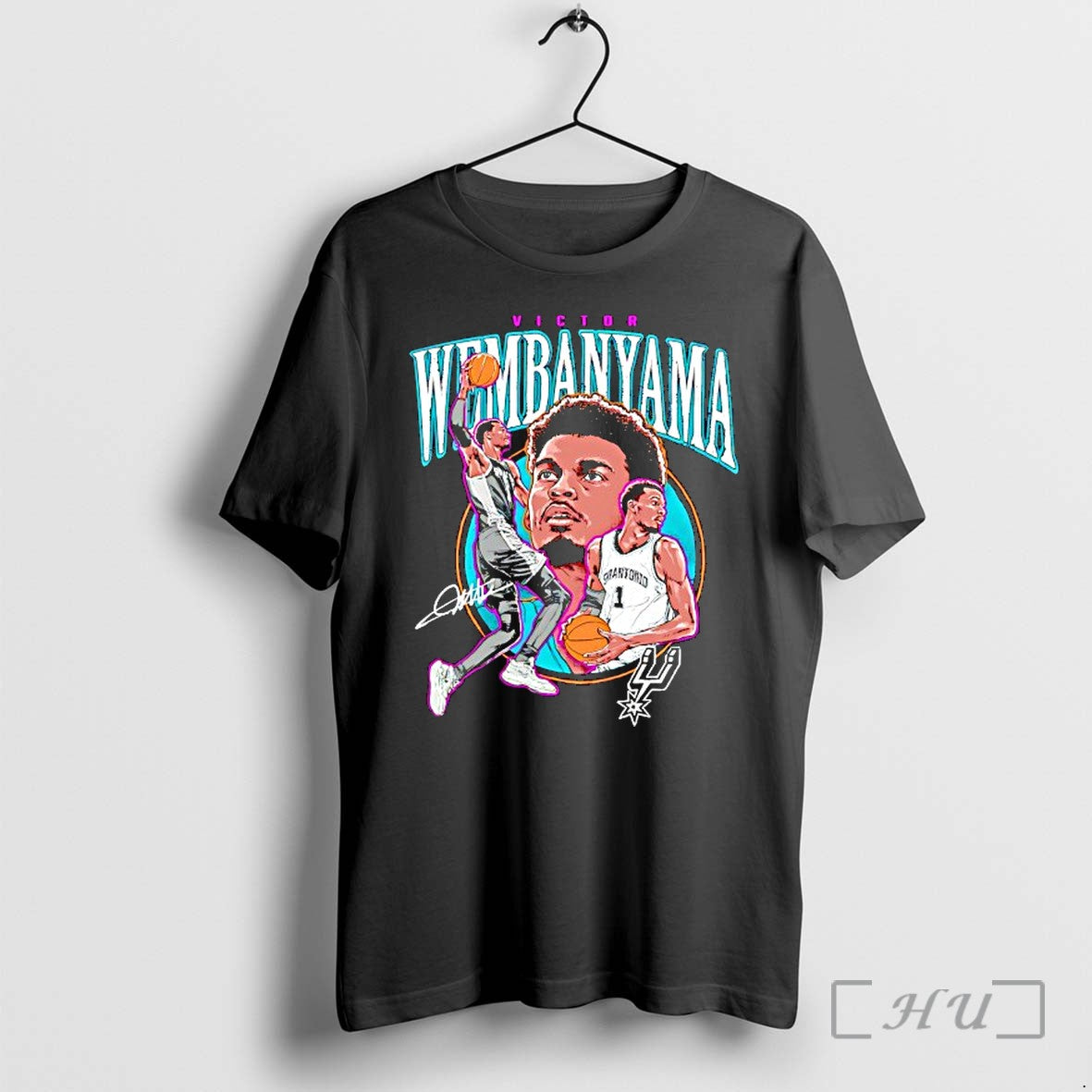 Officials San Antonio Spurs Victor Wembanyama Signaturl