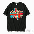 Officials San Antonio Spurs Basketball 5 Icons Vintage Spurs Inspired Nba 2026 Premium T Shirts