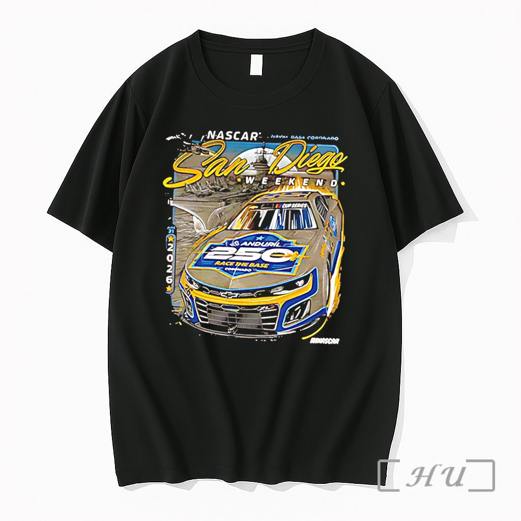 Officials San Diego Weekend Anduril 250 Ghost Car 2026 Tee