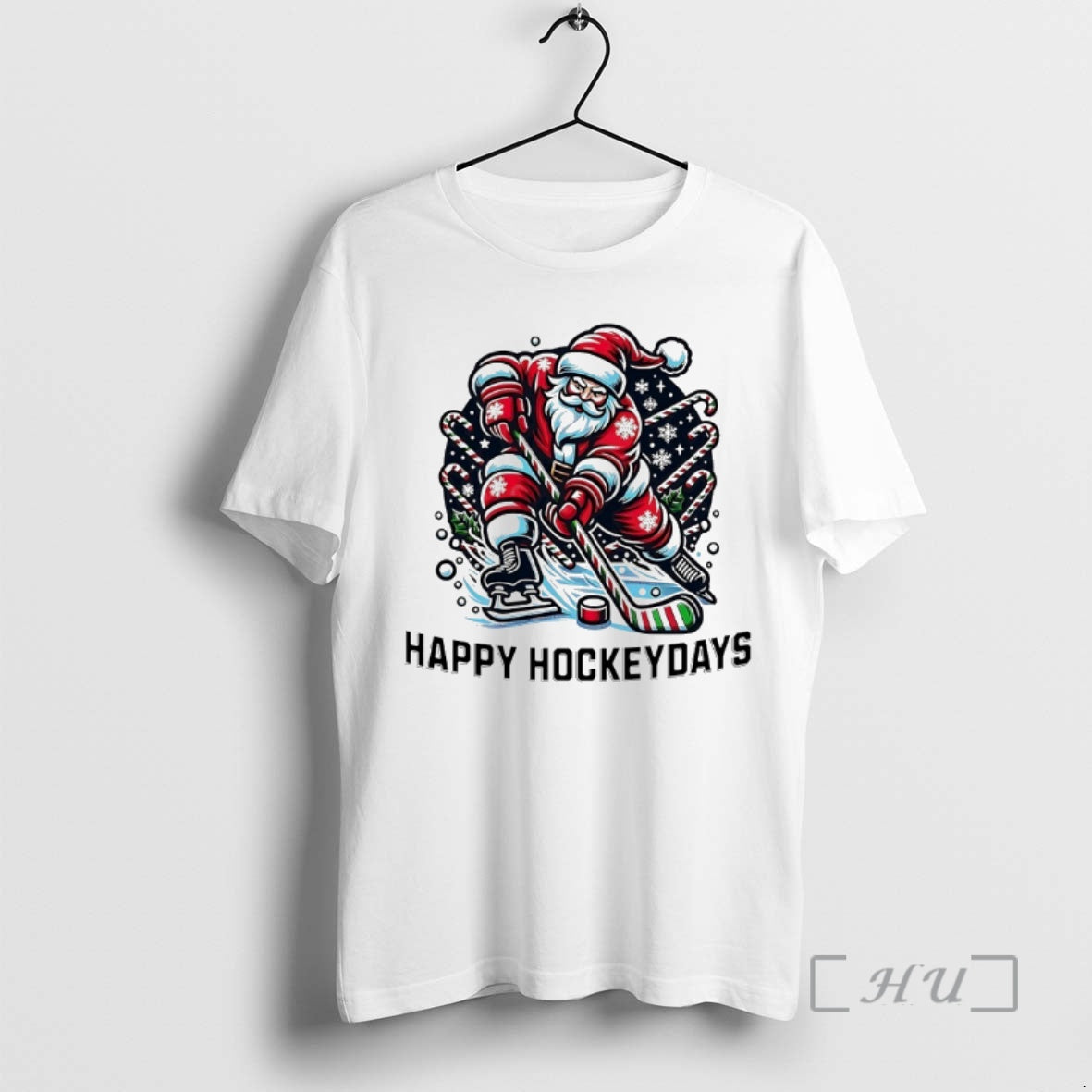 Officials Santa Claus Happy Hockeydays T-Shirts, Hoodie, Sweatshirt | CoreVibeTees.com