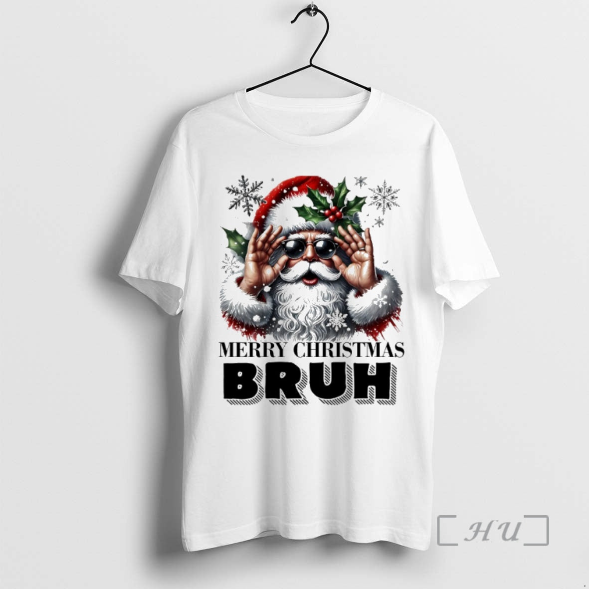Officials Santa Merry Christmas Bruh T-Shirts, Hoodie, Sweatshirt | CoreVibeTees.com