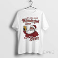 Officials Santa Its The Most Wonderful Time For Beer T-Shirts, Hoodie, Sweatshirt | CoreVibeTees.com