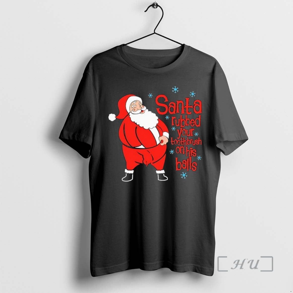 Officials Santa Rubbed Your Toothbrush On His Balls T-Shirts, Hoodie, Sweatshirt | CoreVibeTees.com