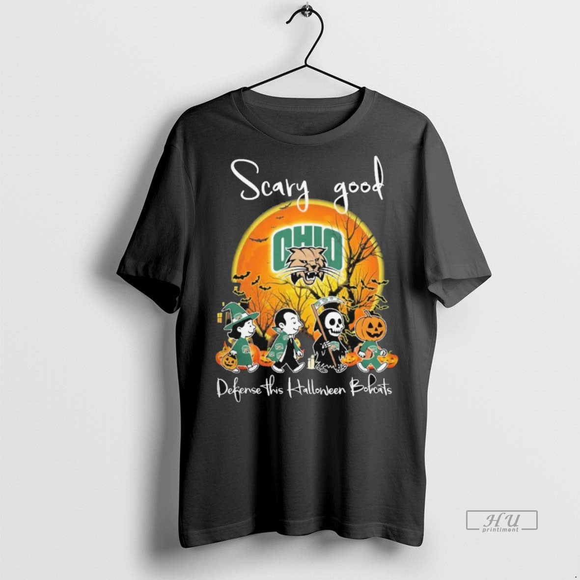 Officials Scary Good Defense This Halloween Ohio Bobcats Football Tee Shirt Sweater