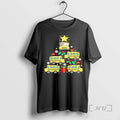 Officials School Bus Christmas Tree T-Shirts, Hoodie, Sweatshirt | CoreVibeTees.com
