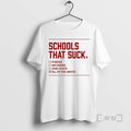 Officials Schools That Suck Purdue Michigan Ohio State All Of The Above Premium T Shirts Hoodie, Sweatshirt