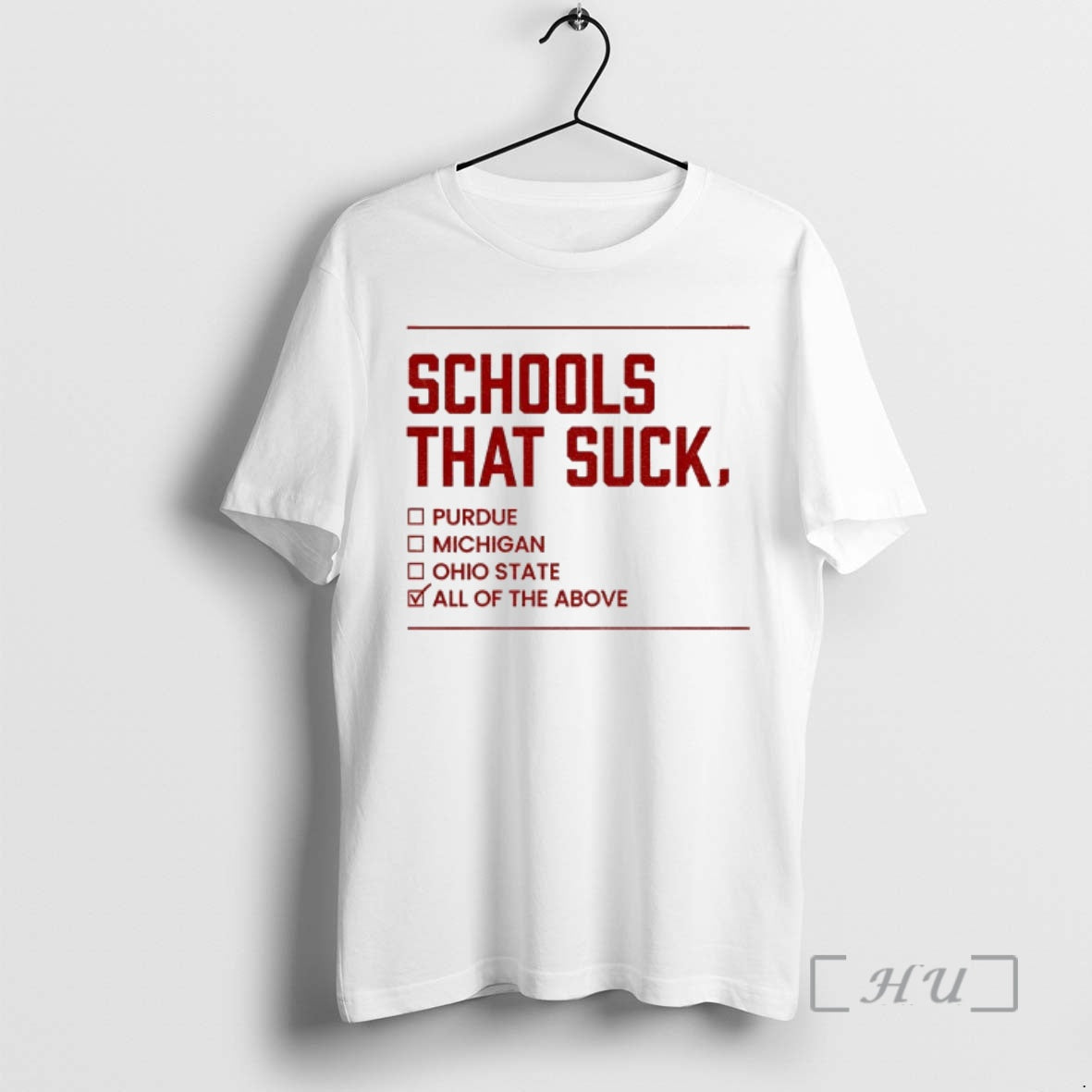 Officials Schools That Suck Purdue Michigan Ohio State All Of The Above Premium T Shirts Hoodie, Sweatshirt