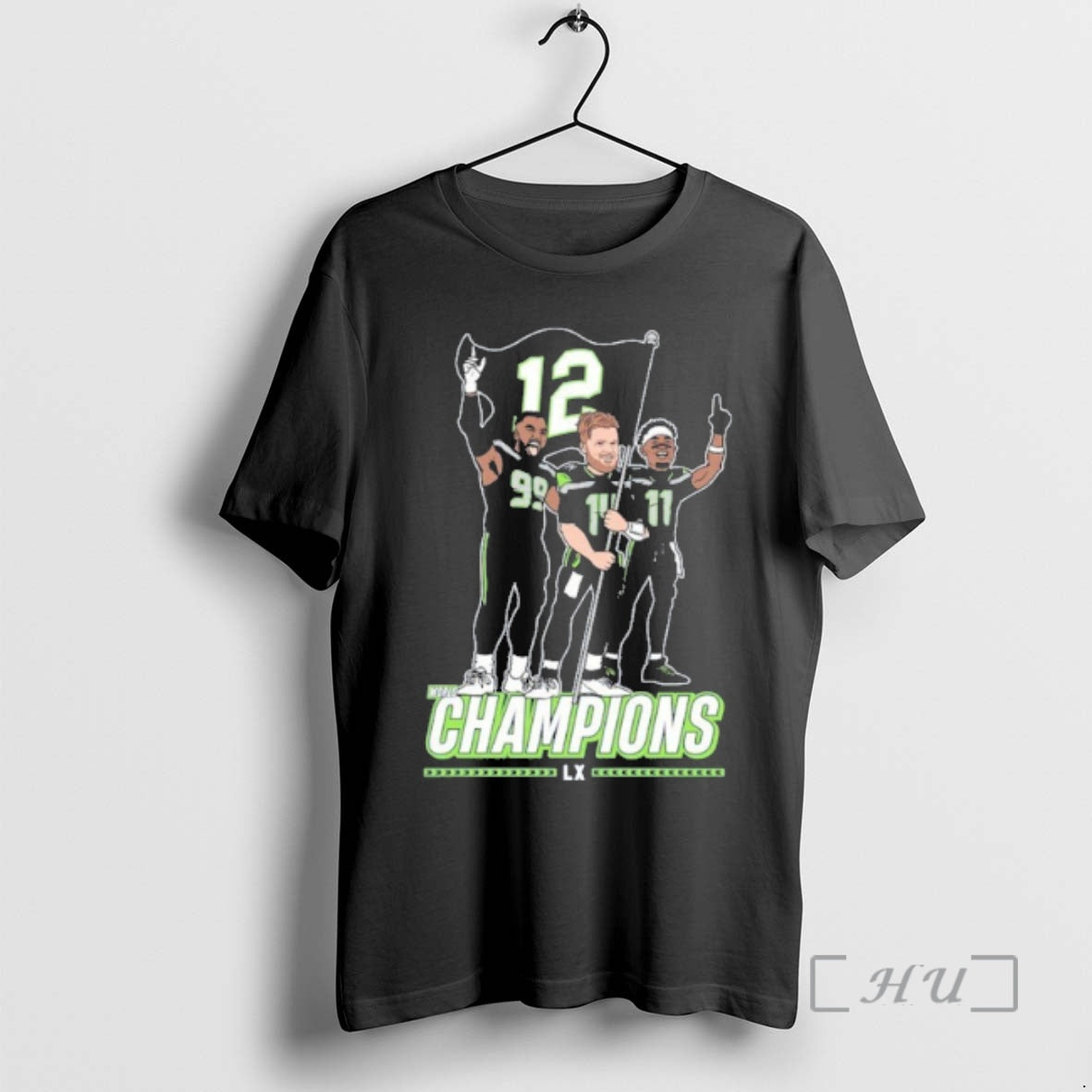Officials Seattle Champions Flag Plant T-Shirts, Hoodie, Sweatshirt | CoreVibeTees.com