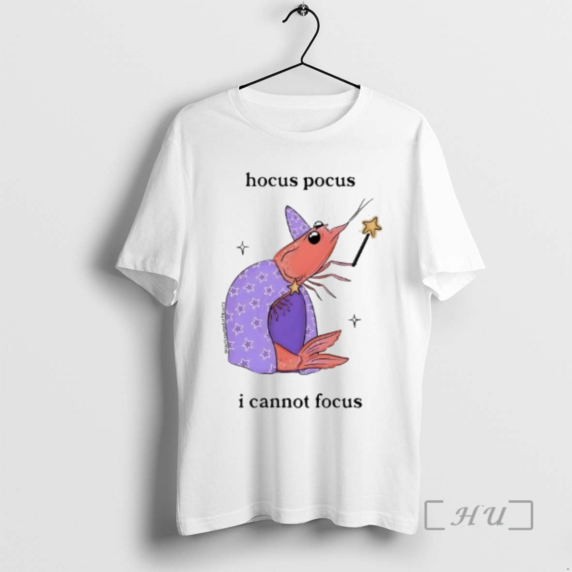 Officials Shrimp Hocus Pocus I Cannot Focus T-Shirts, Hoodie, Sweatshirt | CoreVibeTees.com