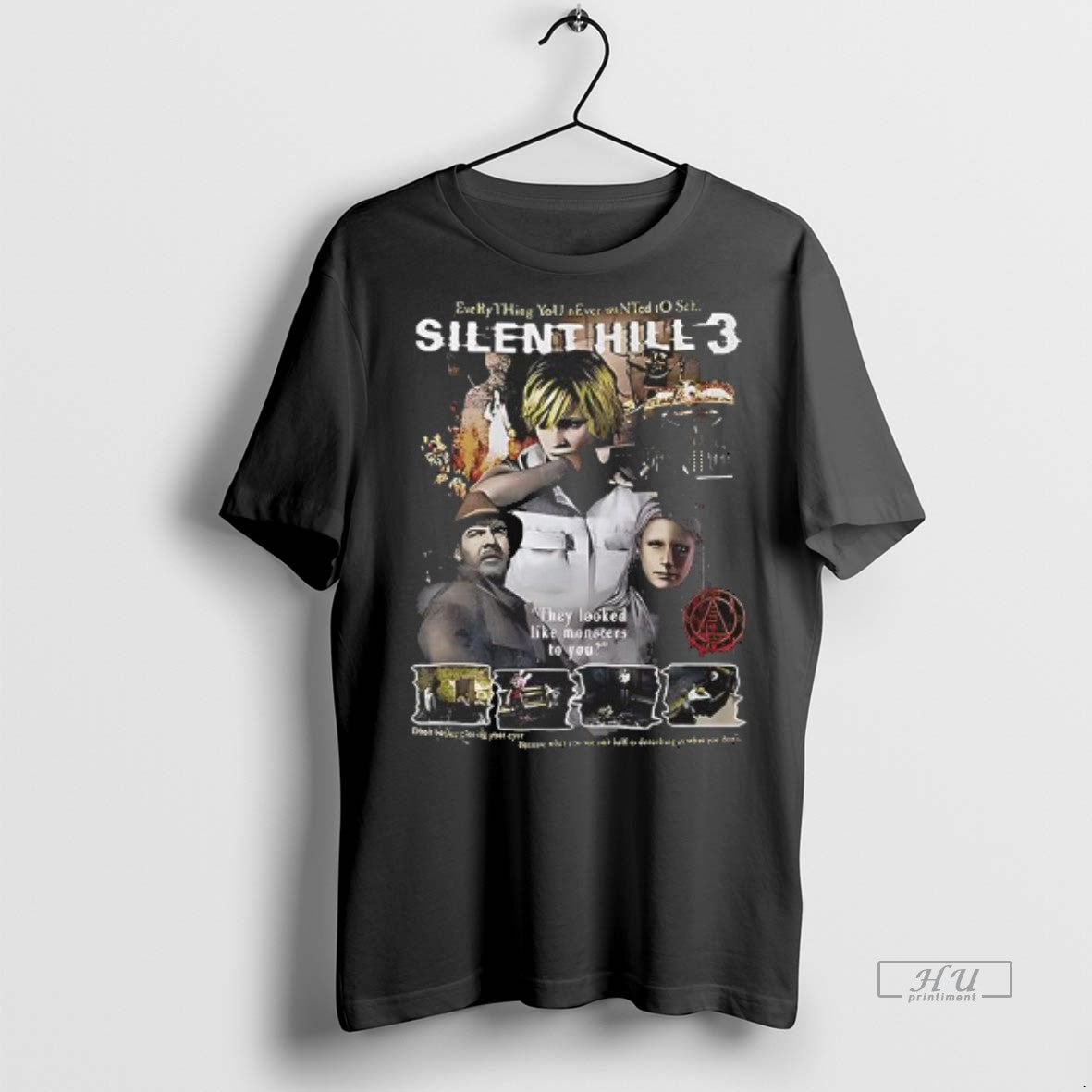 Officials Silent Hill 3 They Looked Like Monsters To You Vintage Tee Shirt Sweater