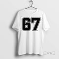 Officials Six Seven Numbers 67 T-Shirts, Hoodie, Sweatshirt | CoreVibeTees.com