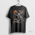 Officials Skeleton Basketball Player Men Boys Scary For Halloween Tee Sweater