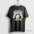 Officials Some People Just Need A High Five Unicorn Metal Chair Premium T Shirts Sweater Hoodie, Sweatshirt