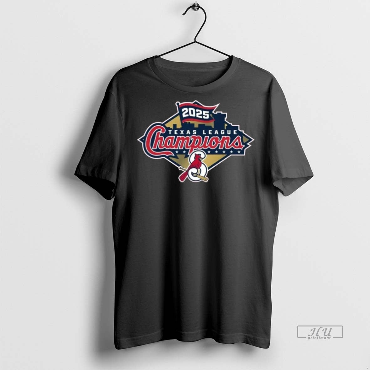 Officials Springfield Cardinals Baseball 2025 Texas League Championship Logo Tee Shirt Sweater