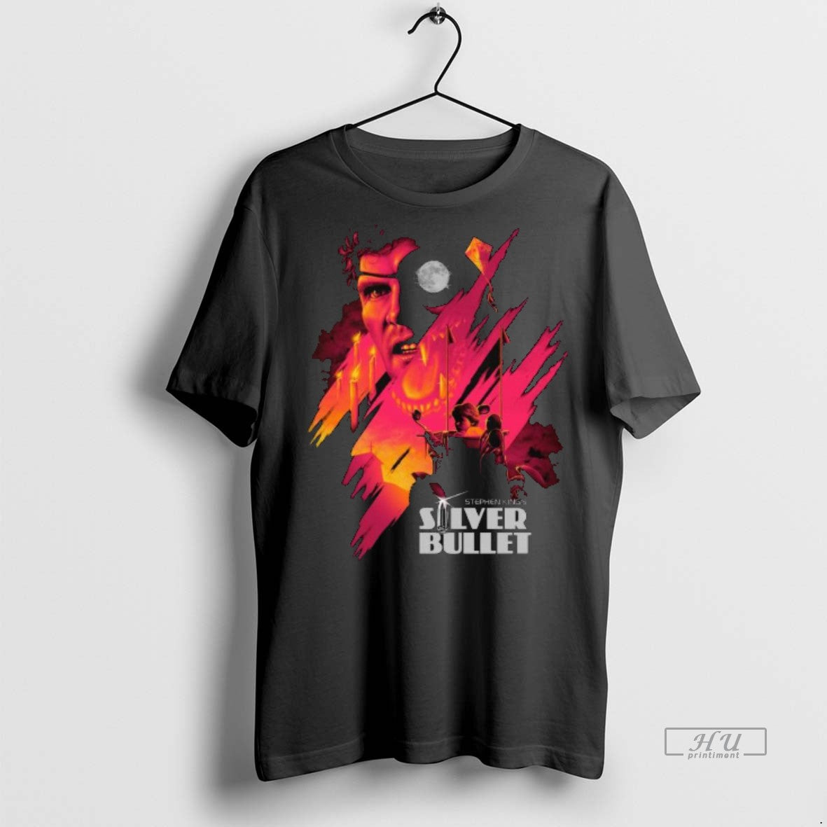 Officials Stephen Kings Silver Bullet Long Sleve Tee Shirt Sweater