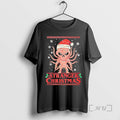 Officials Stranger Christmas Demogorgon Ugly Christmas Lights T-Shirts, Hoodie, Sweatshirt | CoreVibeTees.com