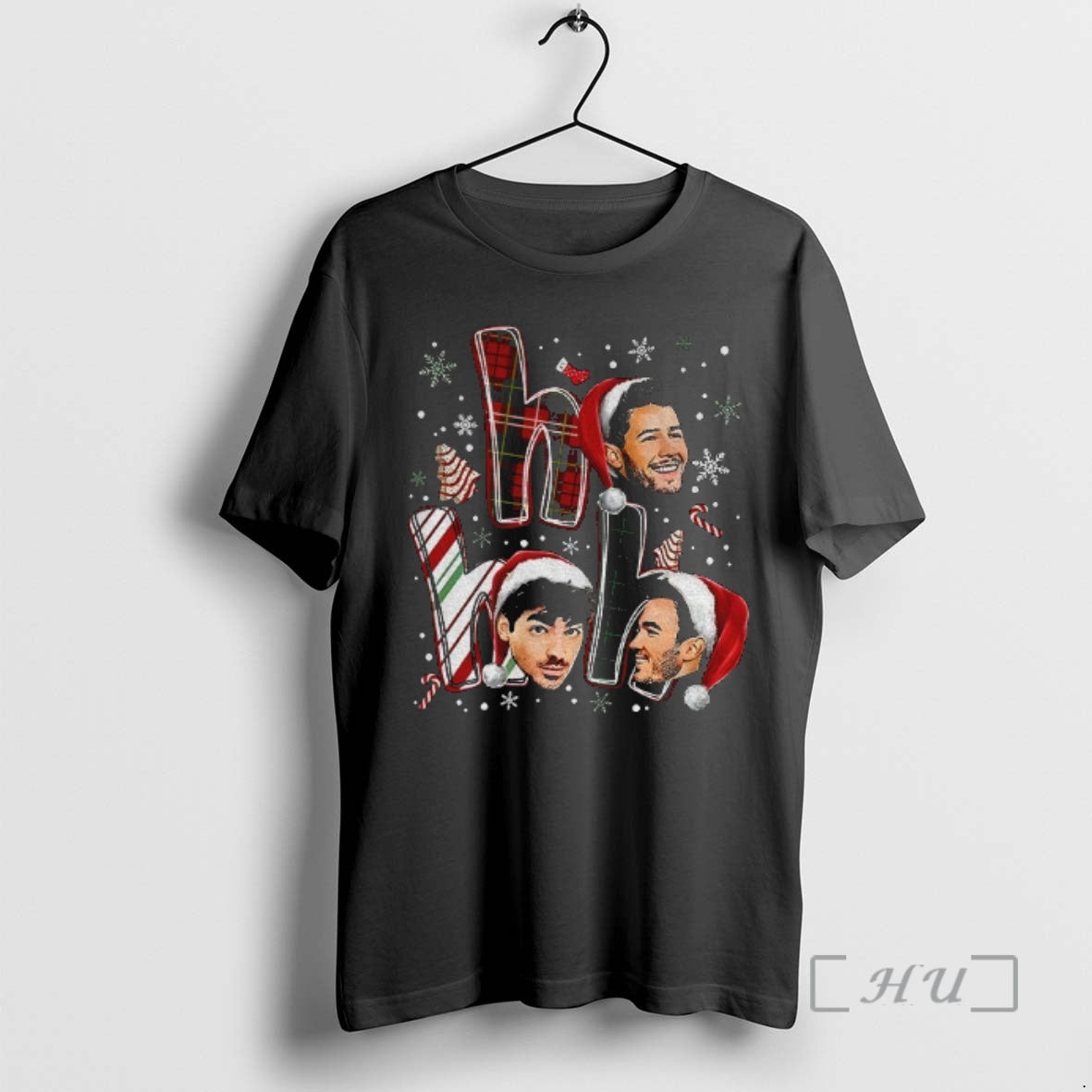 Officials Style Jonas Brothers Concert Christmas Ho Ho Ho T-Shirts, Hoodie, Sweatshirt | CoreVibeTees.com