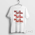 Officials Tampa Bay Buccaneers She Is Football 2025 T-Shirts, Hoodie, Sweatshirt | CoreVibeTees.com