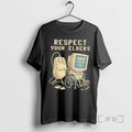 Officials Tech 404 Error Hilarious Respect Your Elders Retro T-Shirts, Hoodie, Sweatshirt | CoreVibeTees.com