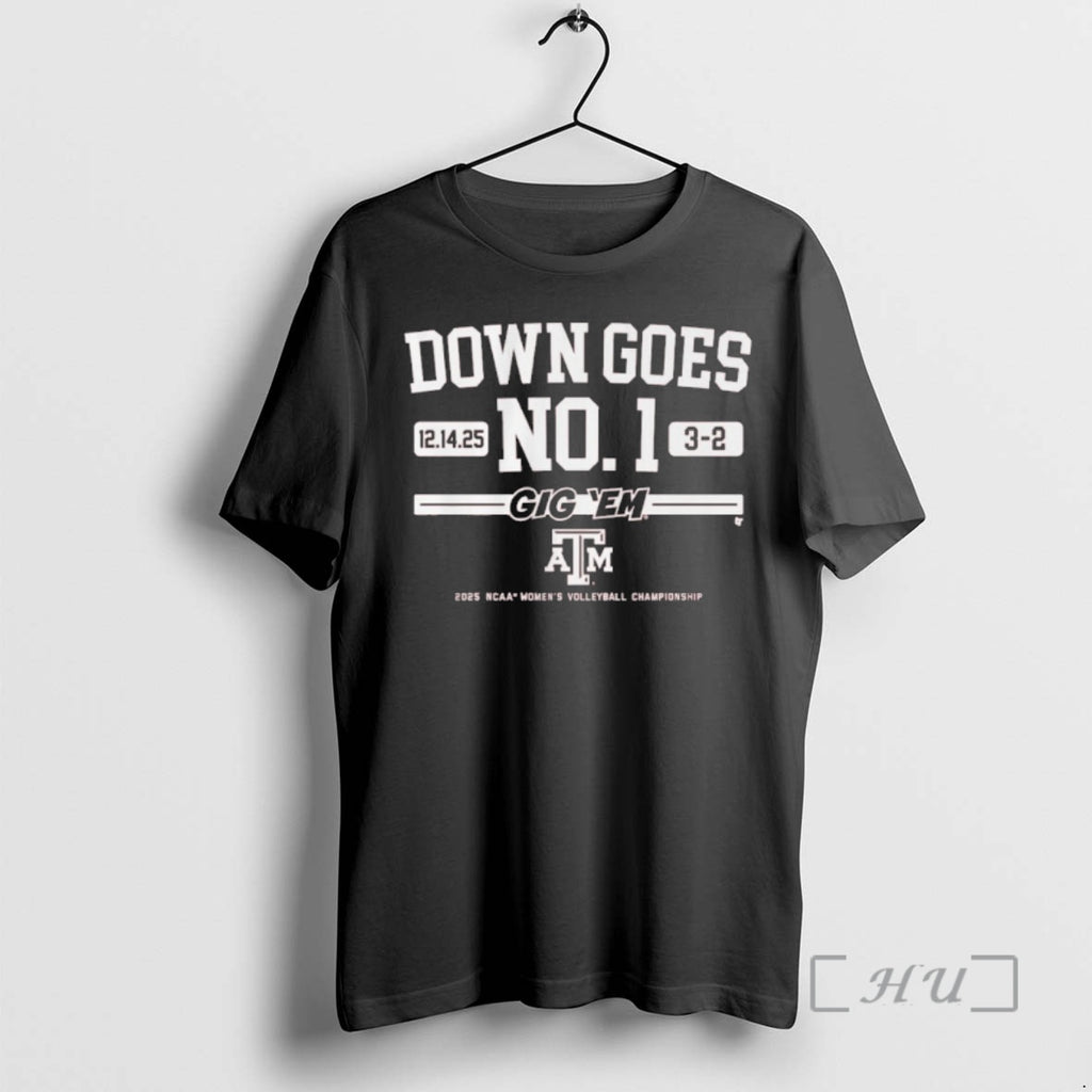 Officials Texas Am Volleyball Down Goes No T-Shirts, Hoodie, Sweatshirt | CoreVibeTees.com