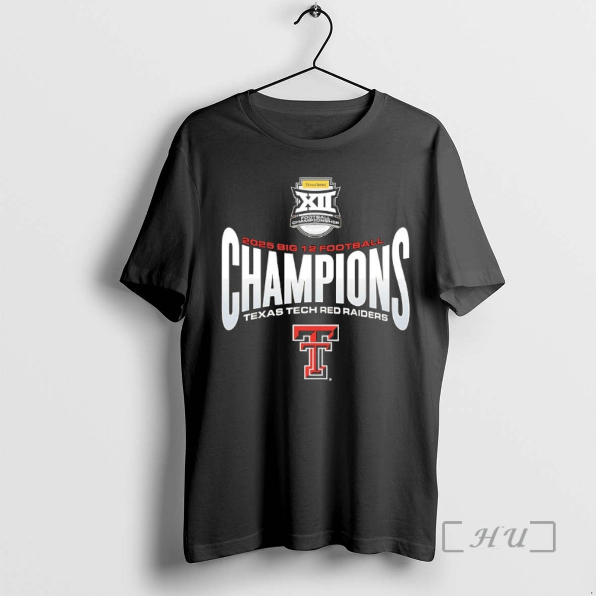 Officials Texas Tech Red Raiders Big 12 Football Champions 2025 T-Shirts, Hoodie, Sweatshirt | CoreVibeTees.com