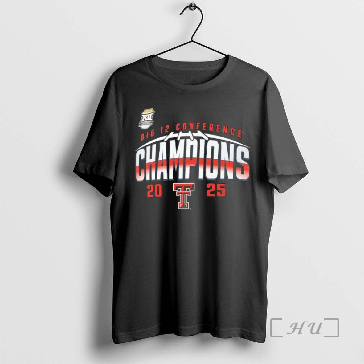 Officials Texas Tech Red Raiders Big 12 Football Champions Endzone Speed 2025 Premium T Shirts Hoodie, Sweatshirt