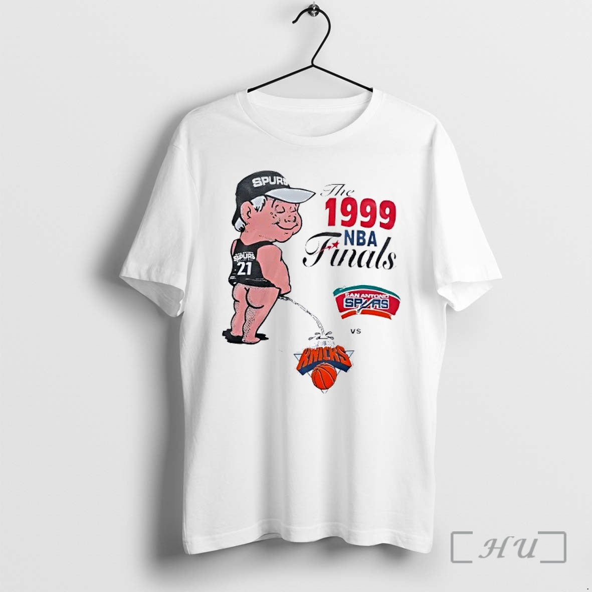Officials The 1999 Nba Finals San Antonio Spurs X New York Knicks Premium T Shirts