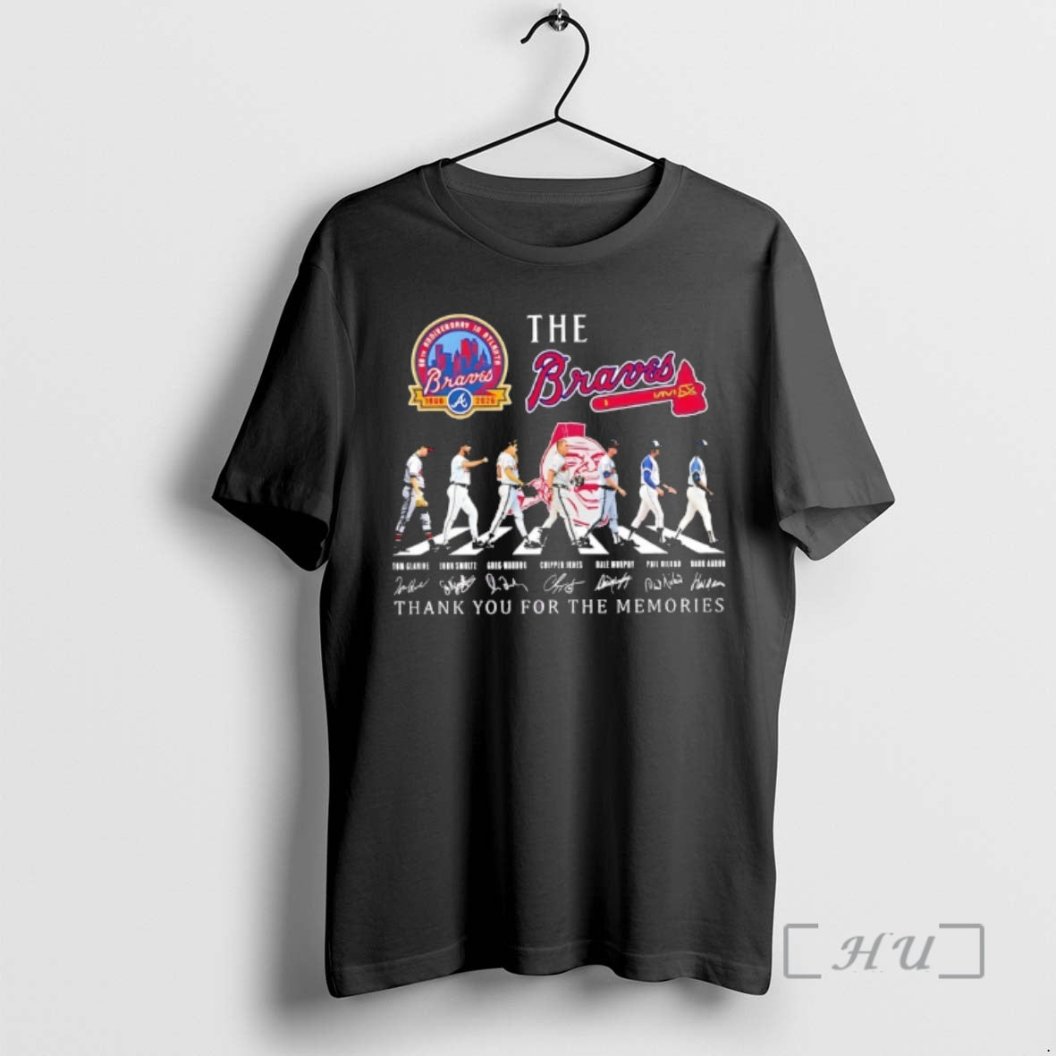 Officials The Atlanta Braves Players Walking Abbey Road 1966 2026 Thank You For The Memories T-Shirts, Hoodie, Sweatshirt