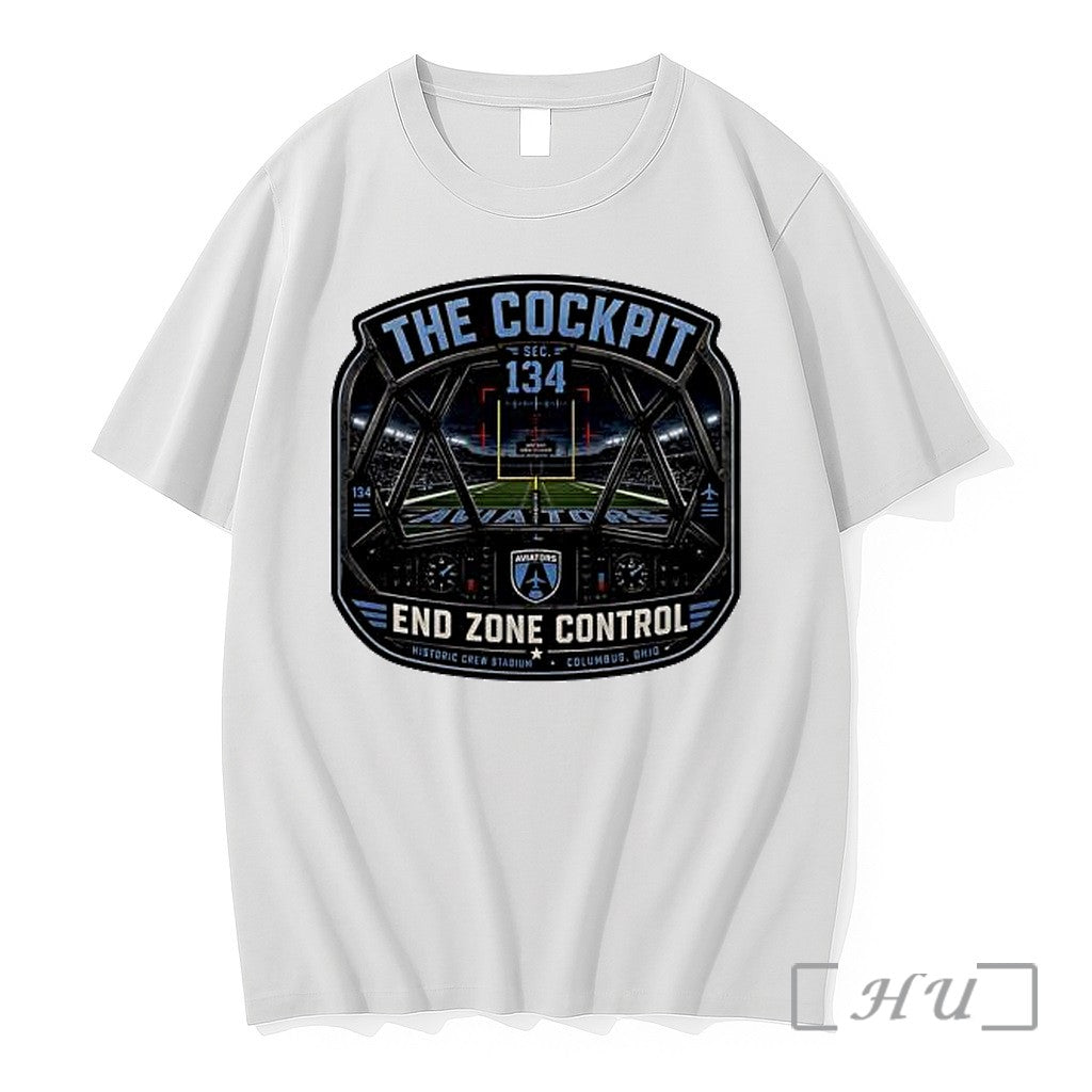 Officials The Cockpit Sec 134 End Zone Control Historic Crew Stadium Premium T Shirts Sweater