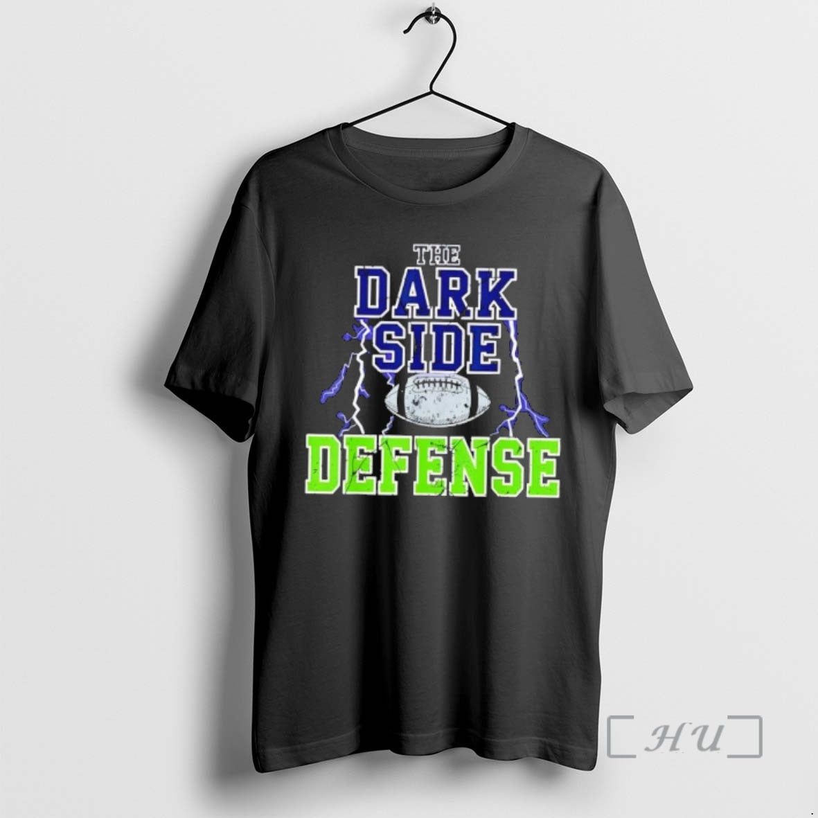 Officials The Dark Side Defense Football Lightning Bolt Seattle Team T-Shirts, Hoodie, Sweatshirt | CoreVibeTees.com
