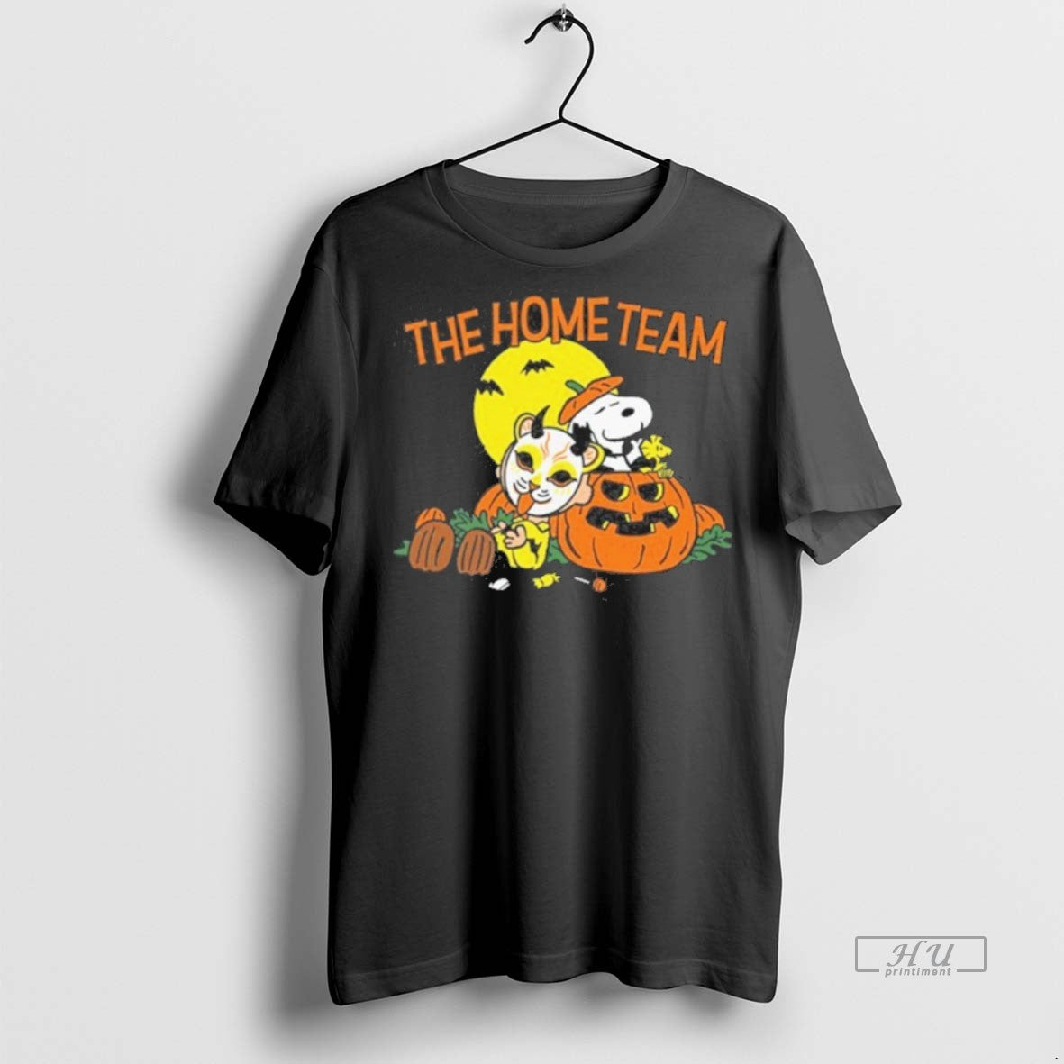 Officials The Home Team Peanuts Halloween Tee Shirt Sweater