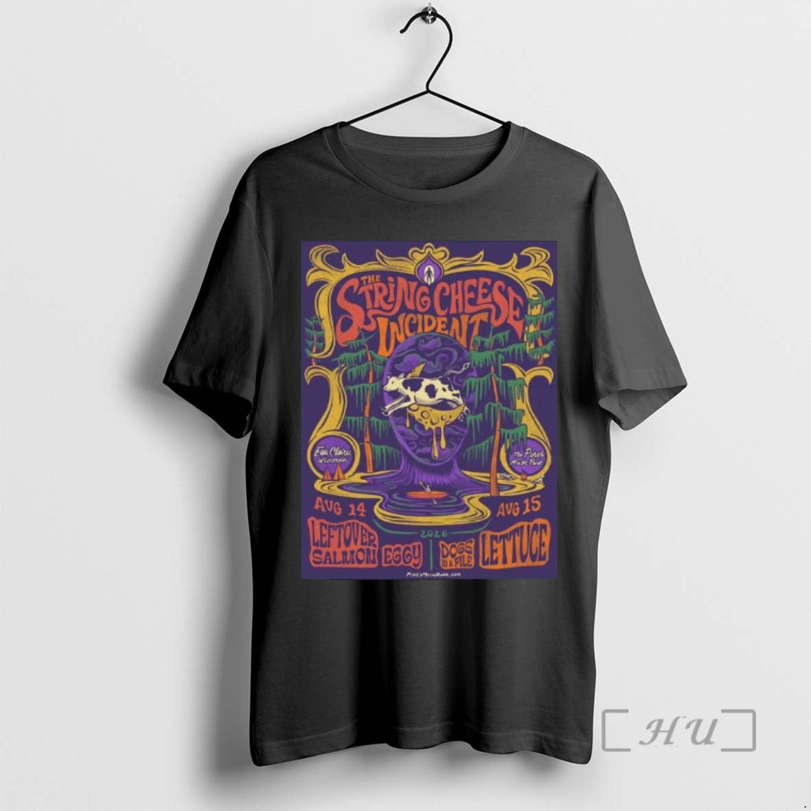 Officials The String Cheese Incident Eau Claire Wisconsin 2026 Event At The Pines Music Park T-Shirts, Hoodie, Sweatshirt