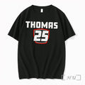 Officials Thomas 25 Logo Print Orange Team Black