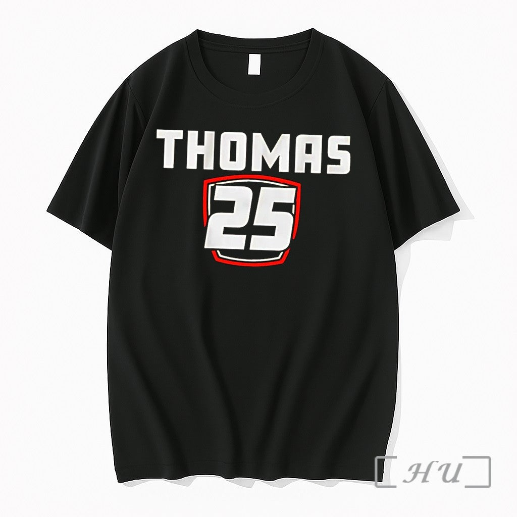 Officials Thomas 25 Logo Print Orange Team Black