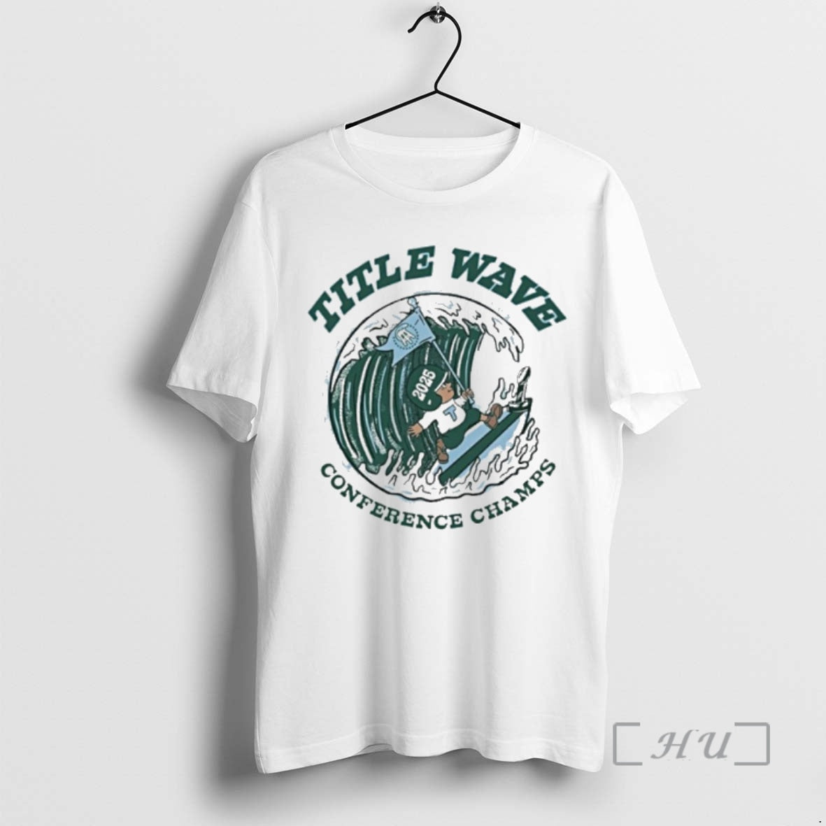 Officials Title Wave Conference Champs 2025 Tulane Green Wave T-Shirts, Hoodie, Sweatshirt | CoreVibeTees.com