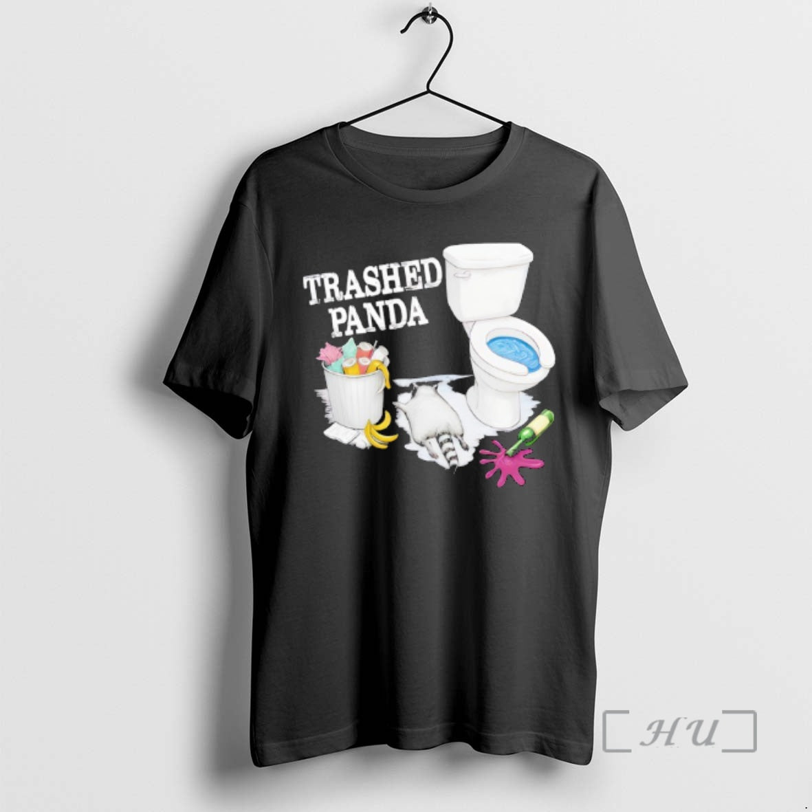 Officials Trashed Panda Funny Drunk Raccoon Funny T-Shirts, Hoodie, Sweatshirt | CoreVibeTees.com