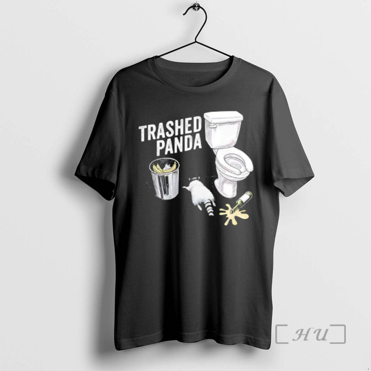 Officials Trashed Panda Funny Drunk Raccoon T-Shirts, Hoodie, Sweatshirt | CoreVibeTees.com