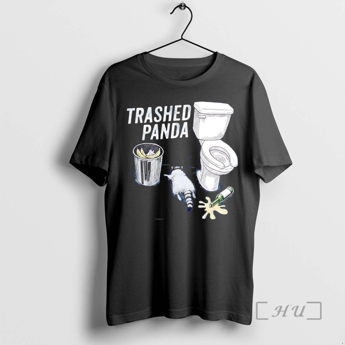 Officials Trashed Panda Drunk Raccoon T-Shirts, Hoodie, Sweatshirt | CoreVibeTees.com