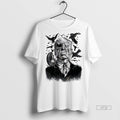 Officials Trending Alfred Hitchcock Bird Attack Horror Halloween Tee Shirt Sweater