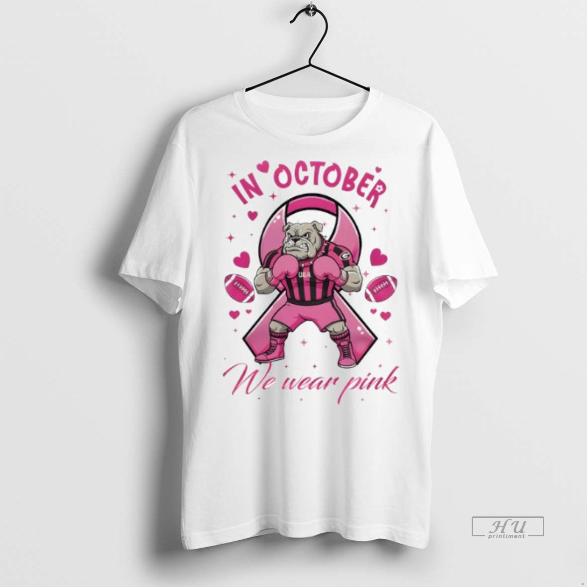 Officials Trending Georgia Bulldogs Breast Cancer Awareness Month We Wear Pink In October Tackle Cancer