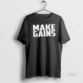 Officials Trending Make Gains Gym Tee Shirt Sweater