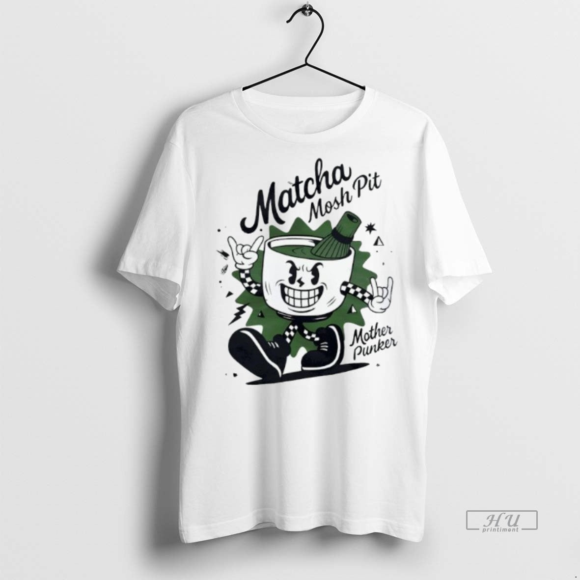 Officials Trending Matcha Mosh Pit Mother Punker Graphic Tee Shirt Sweater