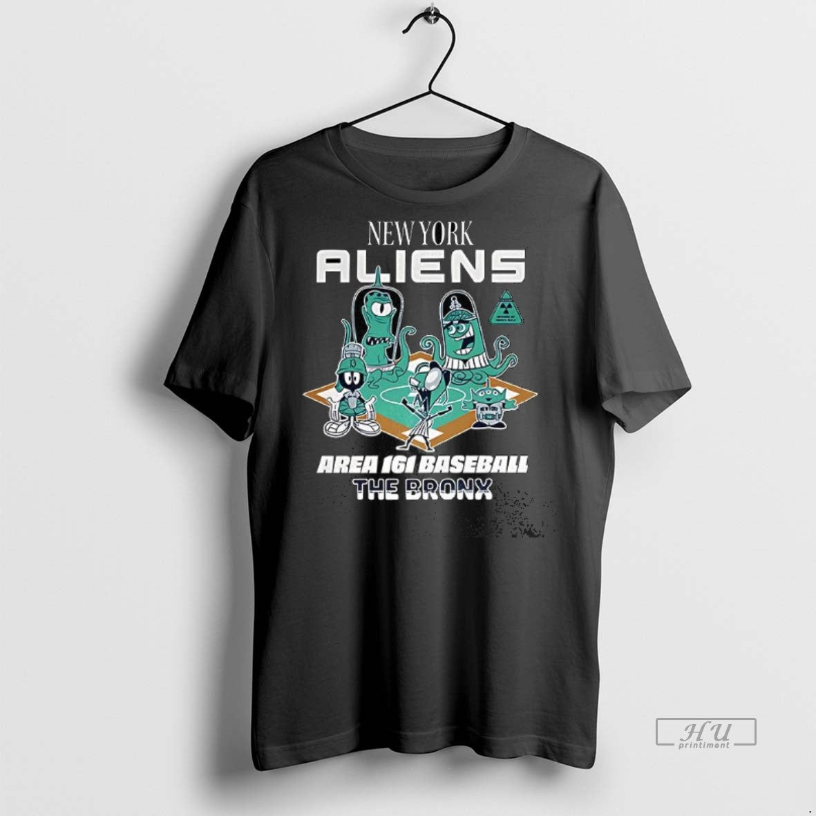 Officials Trending New York Aliens Area 161 Baseball Tee Shirt Sweater