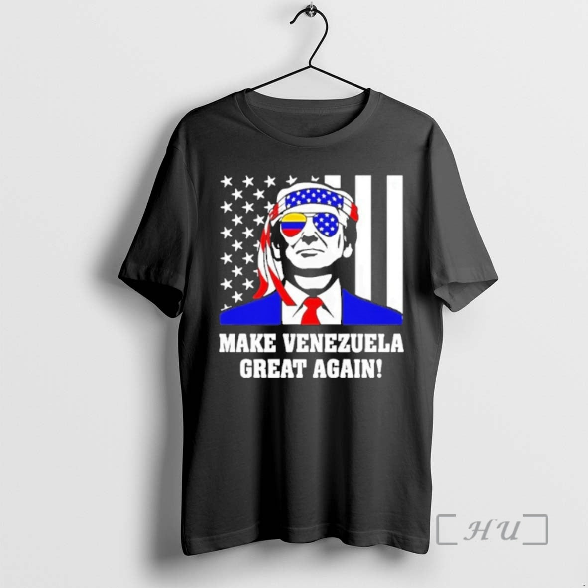 Officials Trump Make Venezuela Great Again Usa Flag T-Shirts, Hoodie, Sweatshirt | CoreVibeTees.com