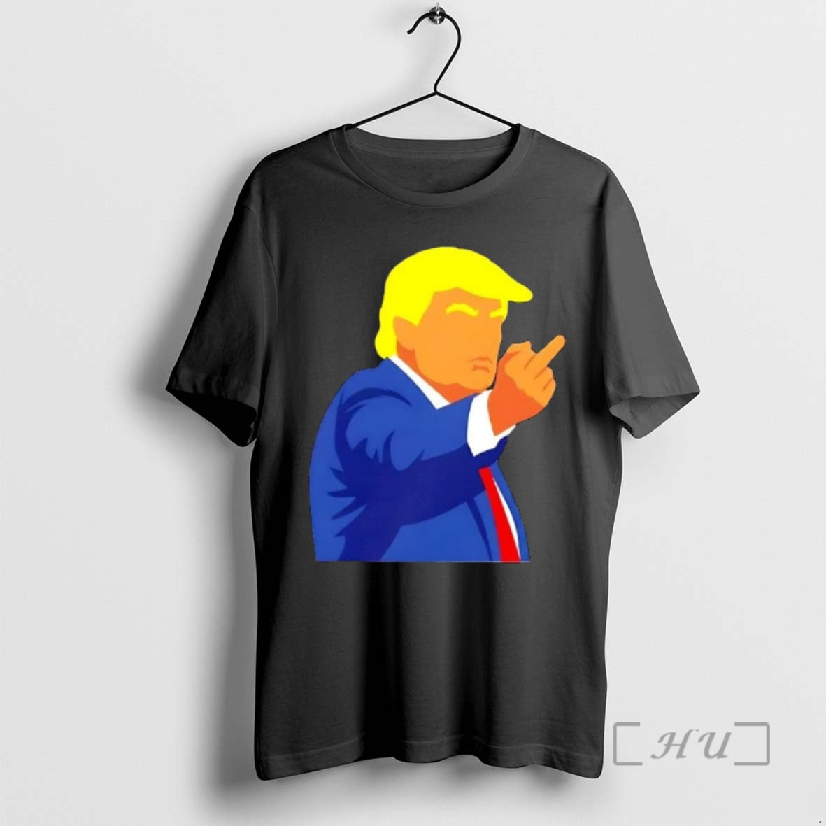 Officials Trump The Golden Leaders One Finger Salute Cartoon T-Shirts, Hoodie, Sweatshirt | CoreVibeTees.com