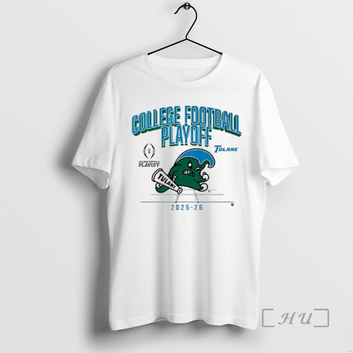Officials Tulane Green Wave Football 2025 26 Cfp Mascot T-Shirts, Hoodie, Sweatshirt | CoreVibeTees.com